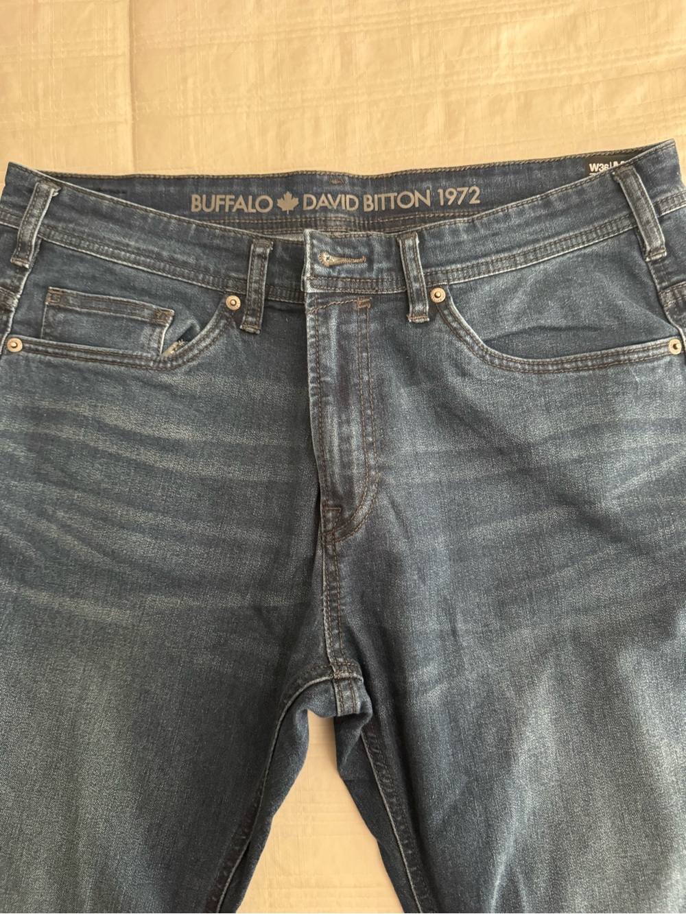Buffalo David Bitton Men's Dark Blue Skinny Jeans